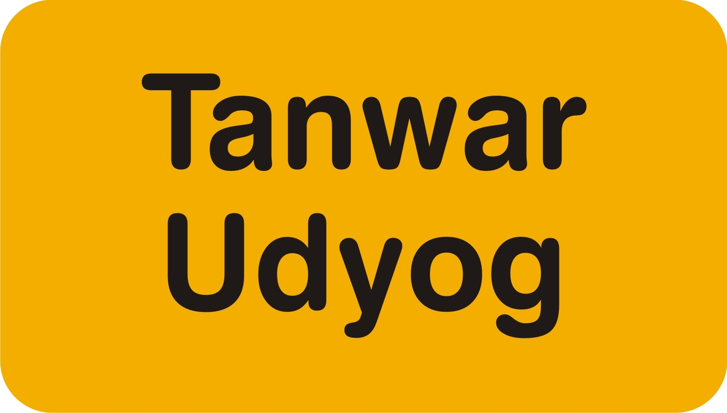 Tanwar Udyog logo