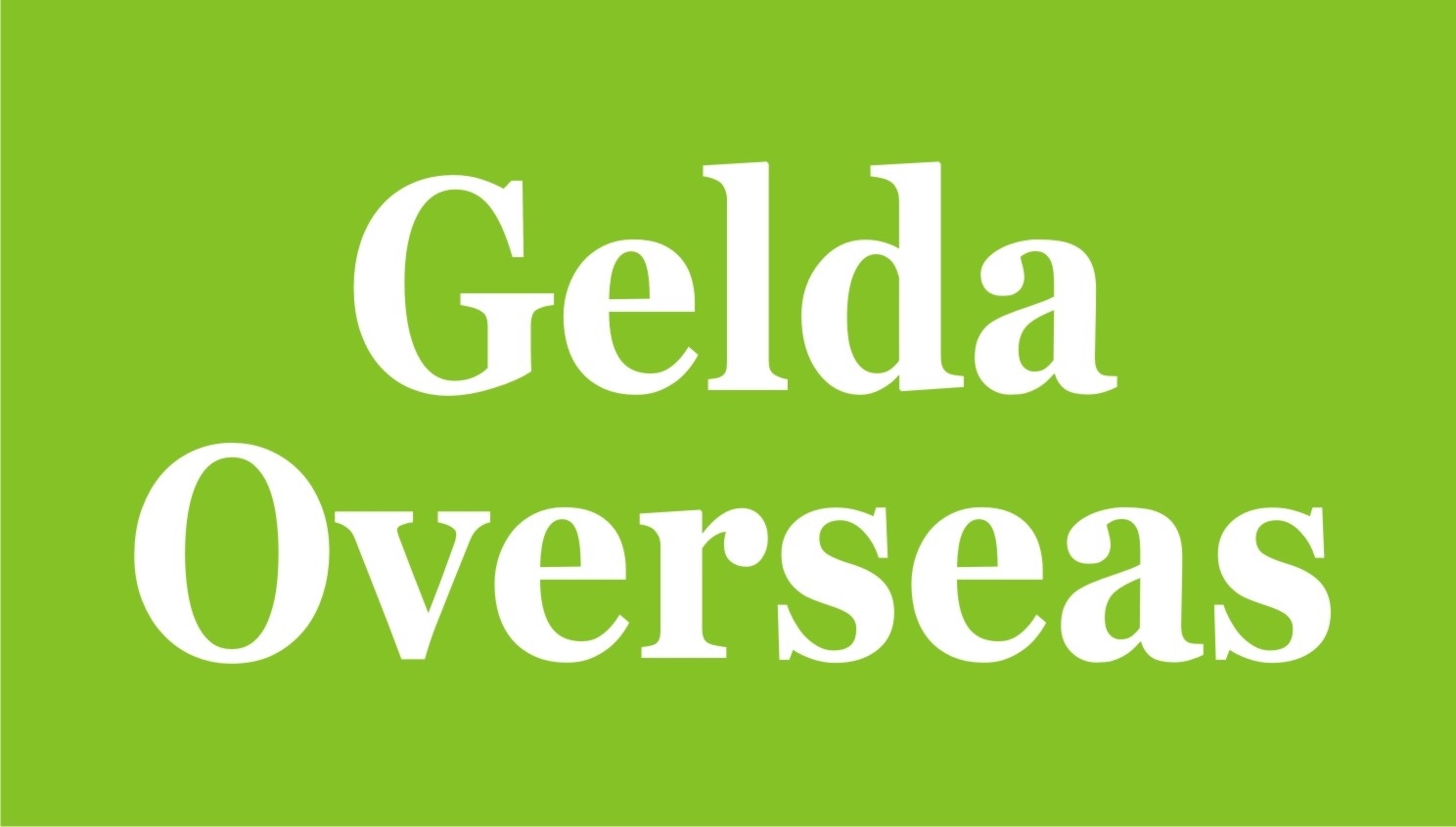 Gelda Overseas logo