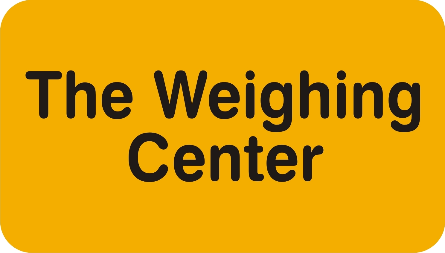 The Weighing Center logo