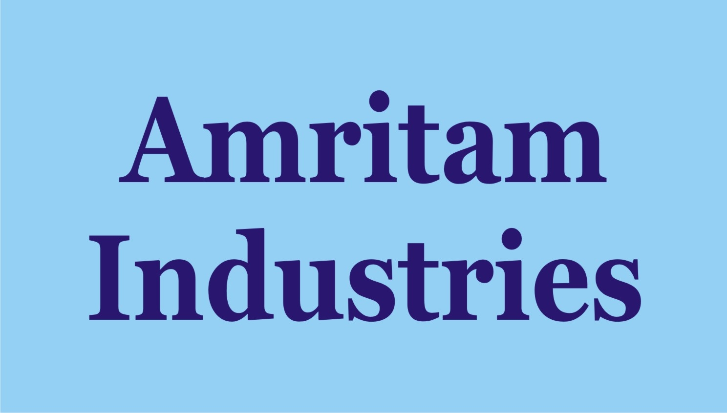 Amritam Industries logo